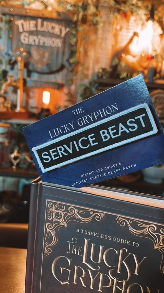 The Lucky Gryphon Official Service Beast Patch